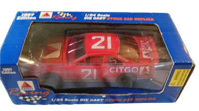 Racing Champions 1997 Michael Waltrip #21 Citgo Nascar 1:24 - TulipStuff