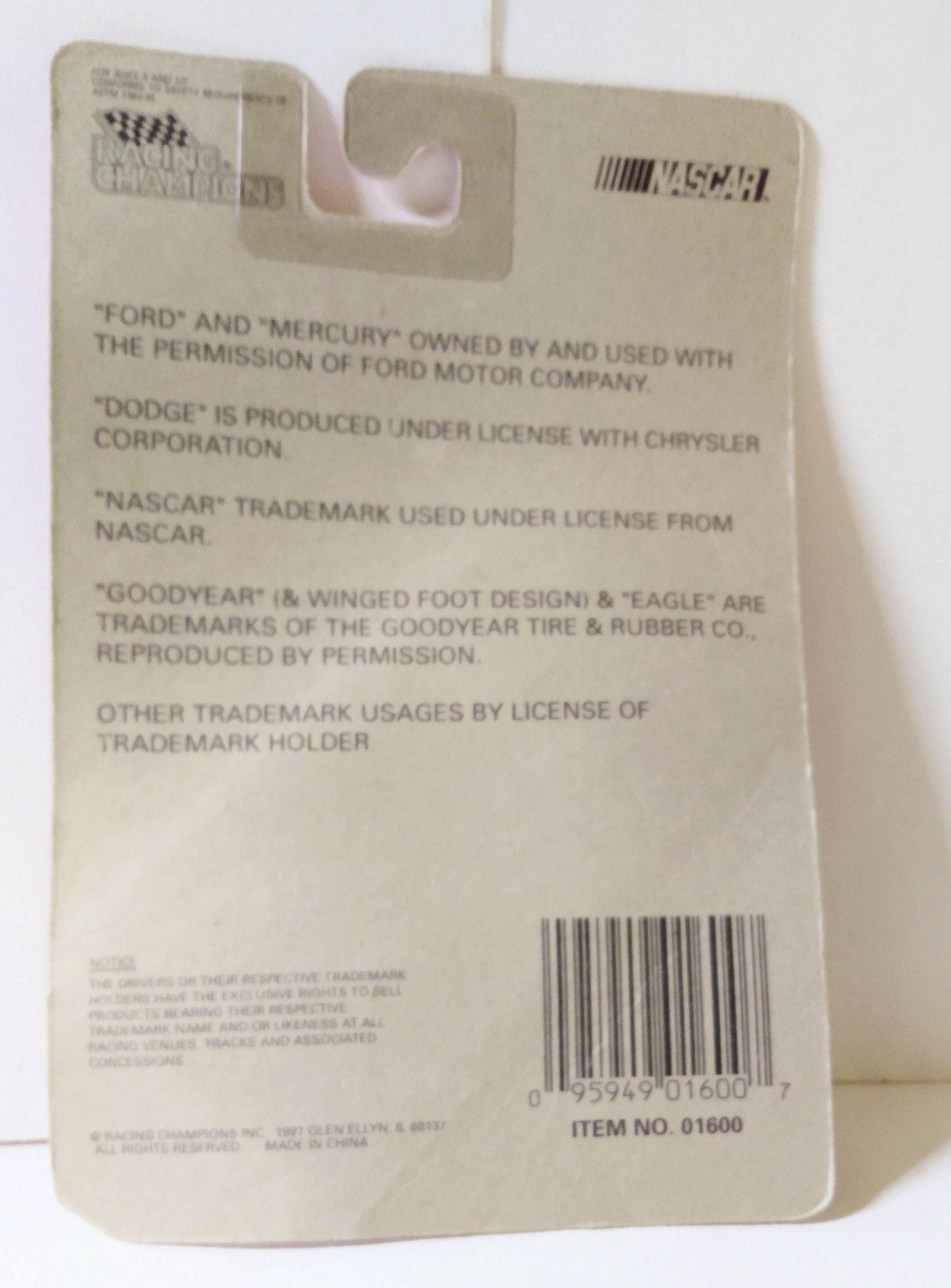 Racing Champions Nascar Classics James Hylton 1969 Ford Torino - TulipStuff