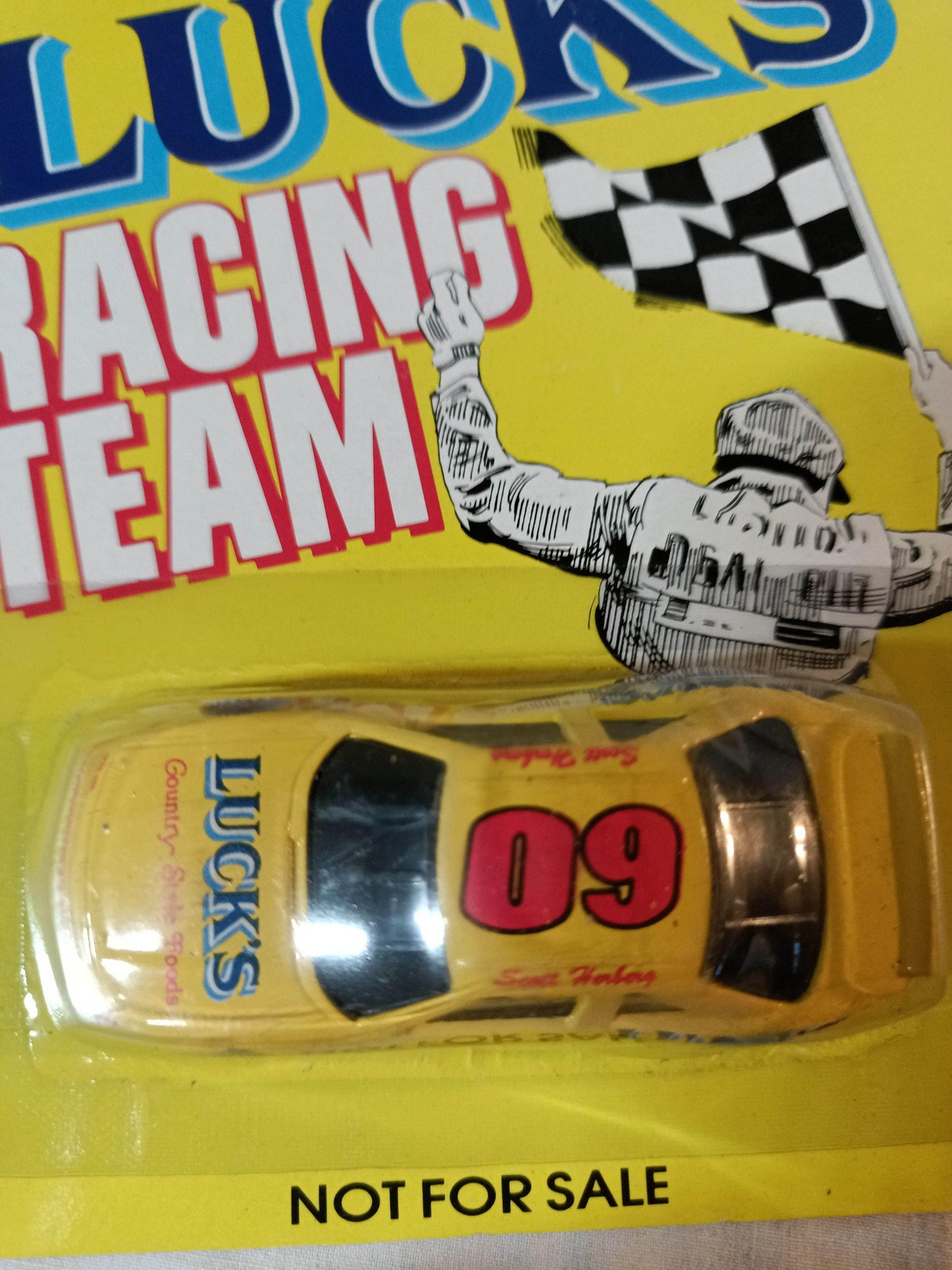 Racing Champions 1992 Lucks Racing Team Car #09 Scott Hornberg Promo - TulipStuff