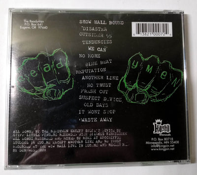 The Readymen Show Hall Bound Oregon Political Ska Punk Album CD 1997 - TulipStuff