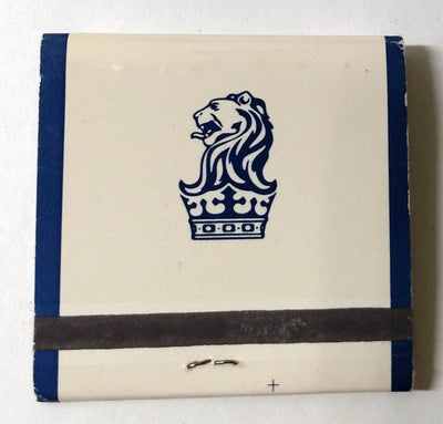 Ritz-Carlton New York Jockey Club Central Park South Matchbook 1980's - TulipStuff