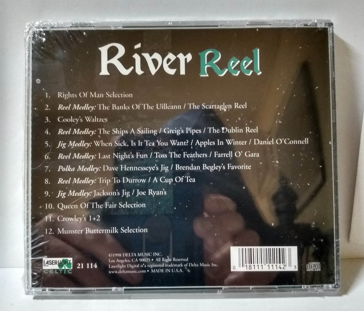 River Reel 12 Irish Reels & Jigs Album CD Laserlight Celtic 1998 - TulipStuff