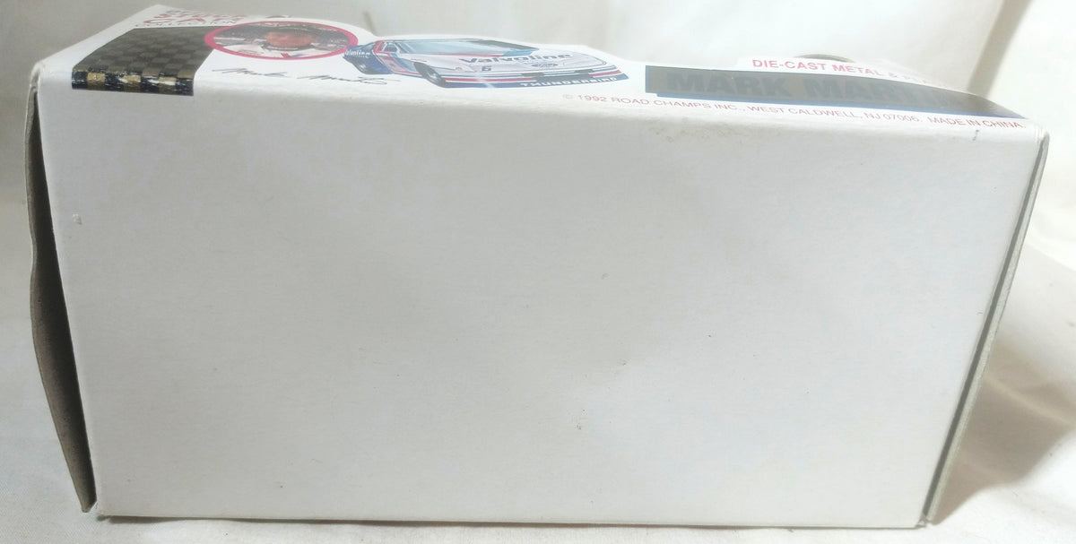 Road Champs Stock Car Collection Mark Martin Valvoline Ford 1992 1:43 - TulipStuff