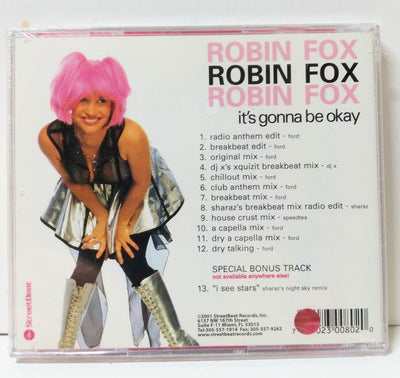 Robin Fox It's Gonna Be Okay Maxi-single CD StreetBeat 2001 - TulipStuff