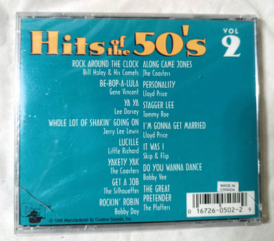 Rock 'N' Roll Hits Of The 50's Volume 2 Album CD 1996 - TulipStuff