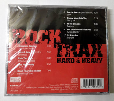 Rock Trax: Hard & Heavy Classic Rock Metal Compilation Album CD 1999 - TulipStuff