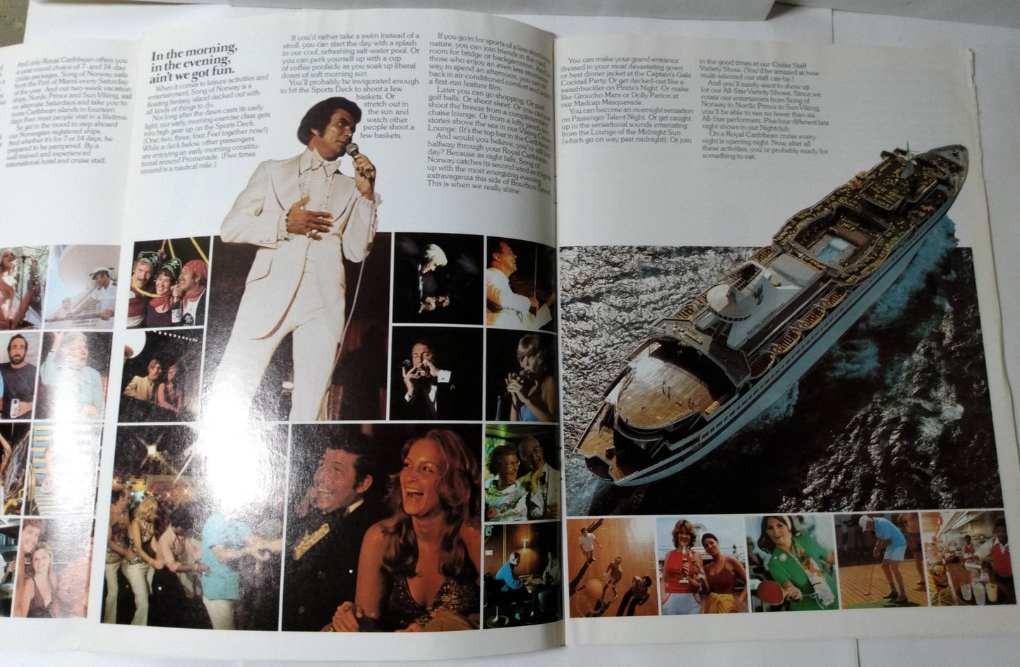 Royal Caribbean Cruise Line 1980-81 MS Song of America Caribbean Brochure - TulipStuff