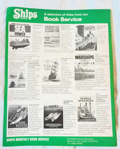 Ships Monthly Magazine September 1980 Maid of Kent Corfu Carthage - TulipStuff