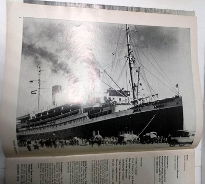 Ships Monthly Magazine January 1978 ss France ss America Orient Overseas Line British India Line Ark Royal - TulipStuff