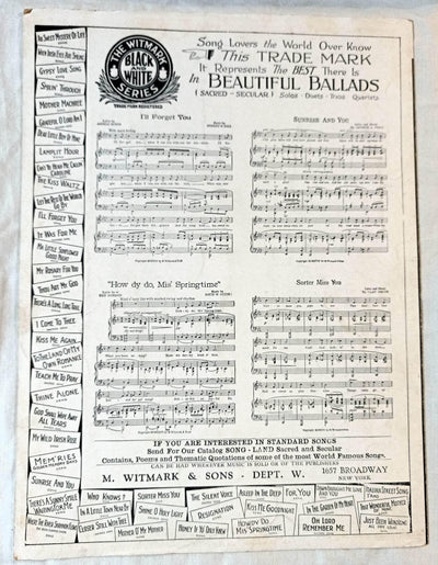 Shuffle Off To Buffalo Forty Second Street Sheet Music 1932 - TulipStuff