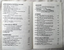 Load image into Gallery viewer, SideWalk Cafe Bar Restaurant Avenue A NYC Takeout Menu Early 2000's - TulipStuff