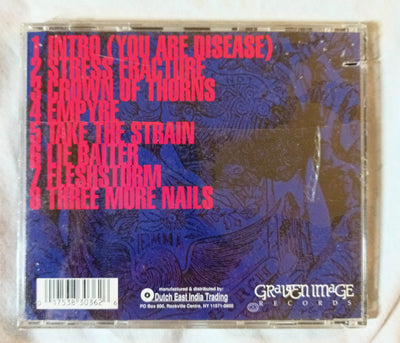 Sin Spine Wrench No Rest For The Wicked Album CD Graven Image 1992 - TulipStuff