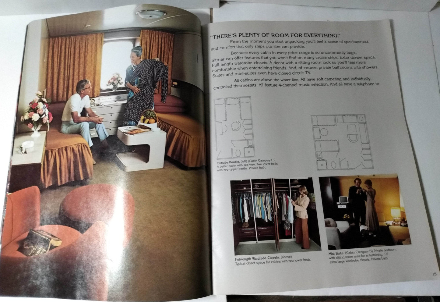 Sitmar Cruises 1980 Brochure tss Fairsea tss Fairwind - TulipStuff