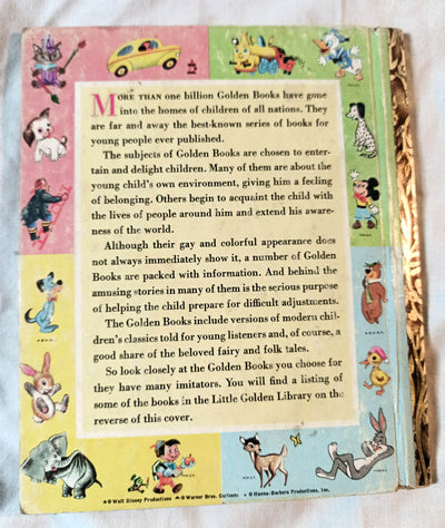 Smokey The Bear Little Golden Book Richard Scarry Jane Werner 1960's - TulipStuff