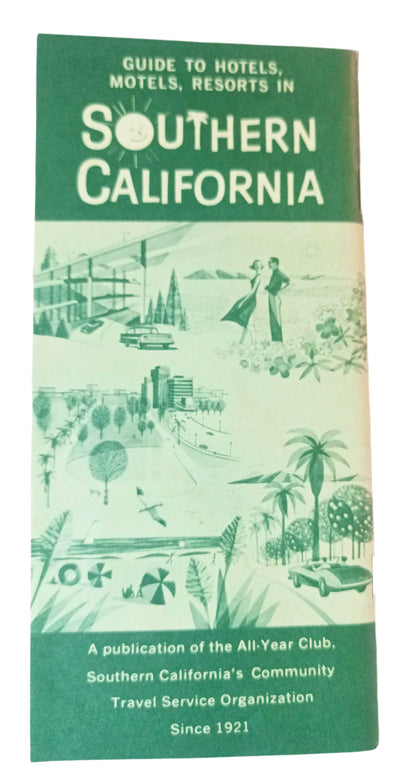 Where To Stay In Southern California Guide To Hotels Motels Resorts 1964 - TulipStuff
