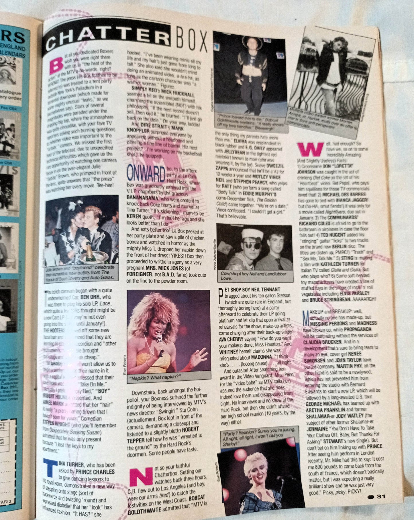 Star Hits Magazine January 1987 Duran Duran Corey Hart A-Ha Run DMC - TulipStuff