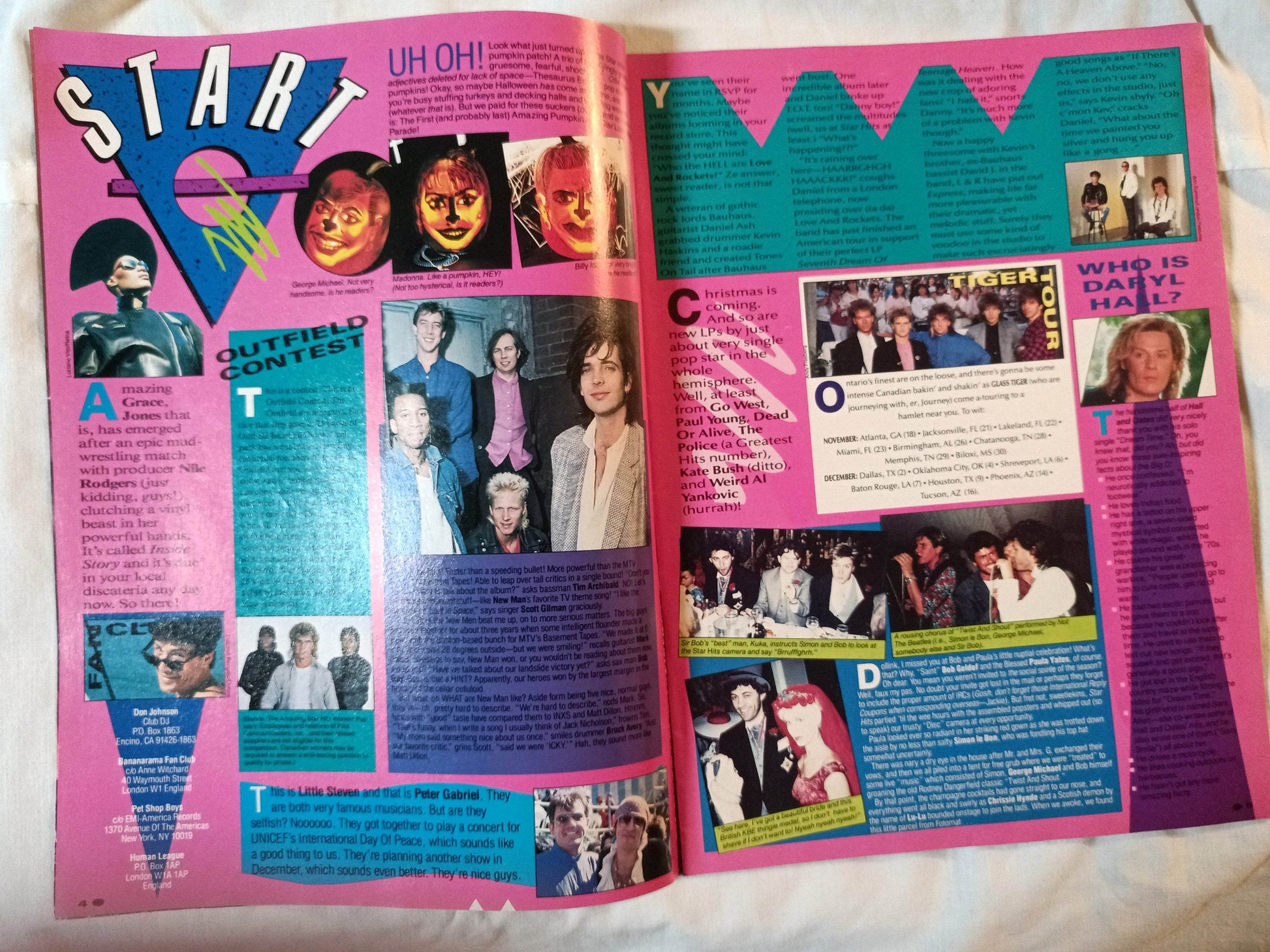 Star Hits Magazine January 1987 Duran Duran Corey Hart A-Ha Run DMC - TulipStuff