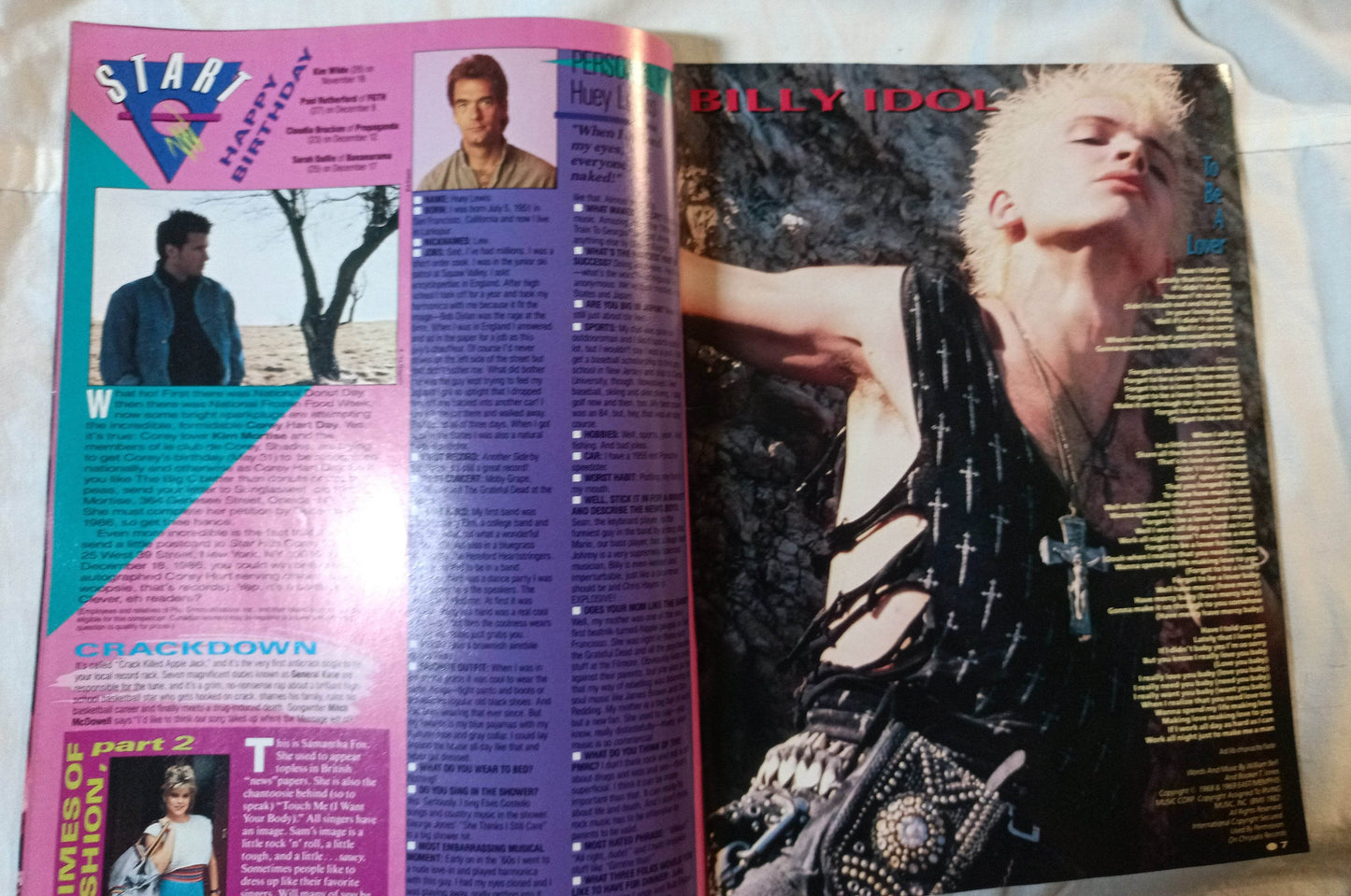 Star Hits Magazine January 1987 Duran Duran Corey Hart A-Ha Run DMC - TulipStuff