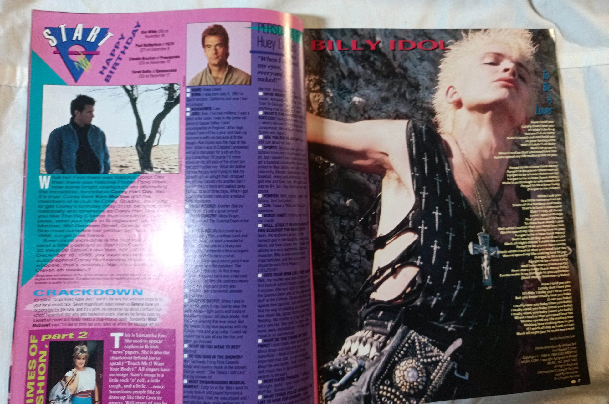 Star Hits Magazine January 1987 Duran Duran Corey Hart A-Ha Run DMC - TulipStuff