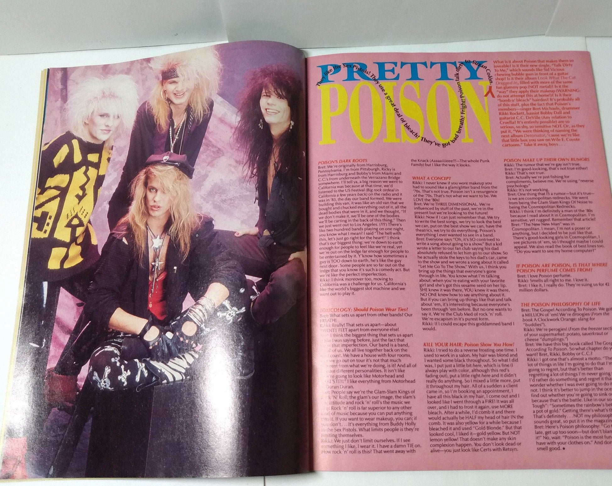 Star Hits Magazine August 1987 U2 Duran Duran Smiths Poison Cure Mission UK - TulipStuff