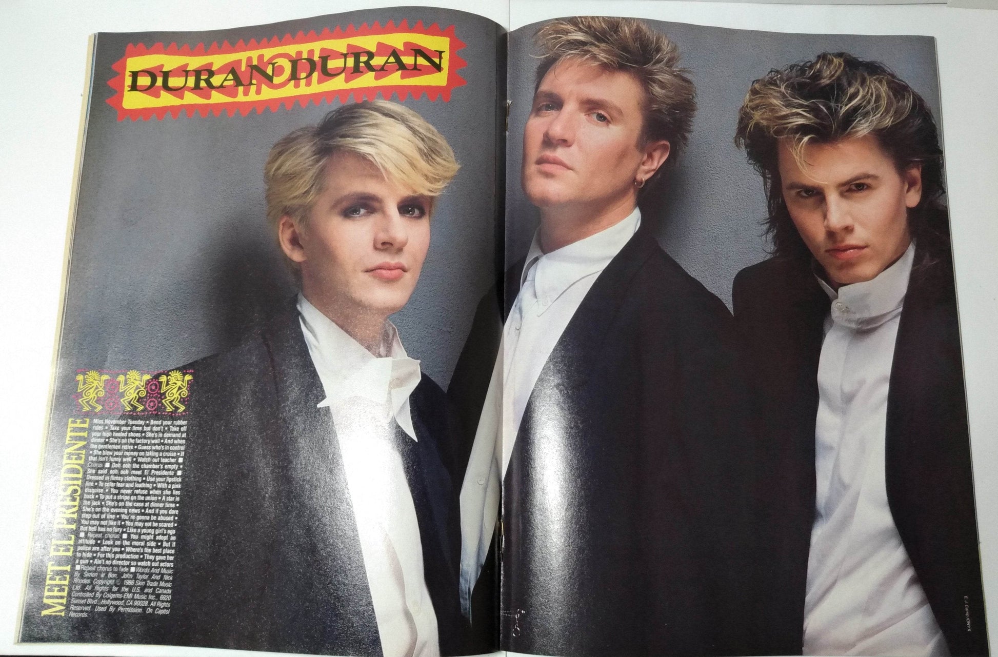 Star Hits Magazine August 1987 U2 Duran Duran Smiths Poison Cure Mission UK - TulipStuff