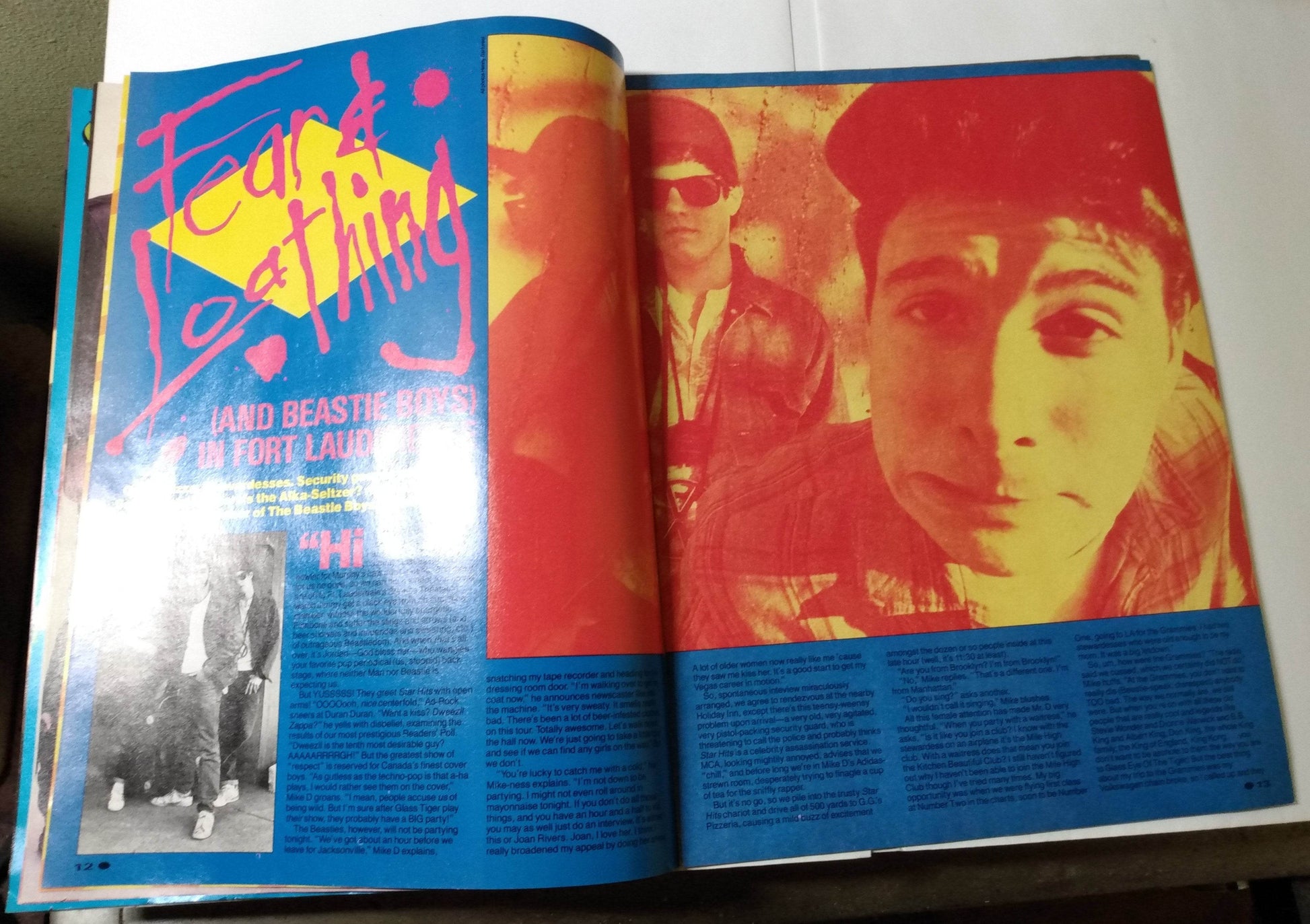 Star Hits Magazine July 1987 Beastie Boys Madonna Siouxsie Billy Idol INXS - TulipStuff