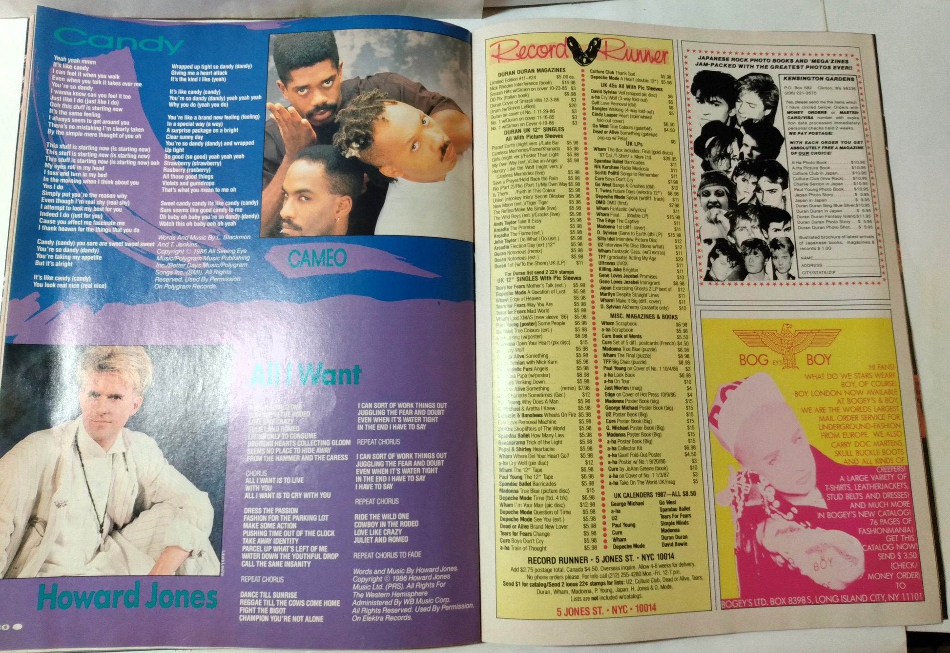 Star Hits Magazine May 1987 Duran Duran Billy Idol Beastie Boys OMD - TulipStuff