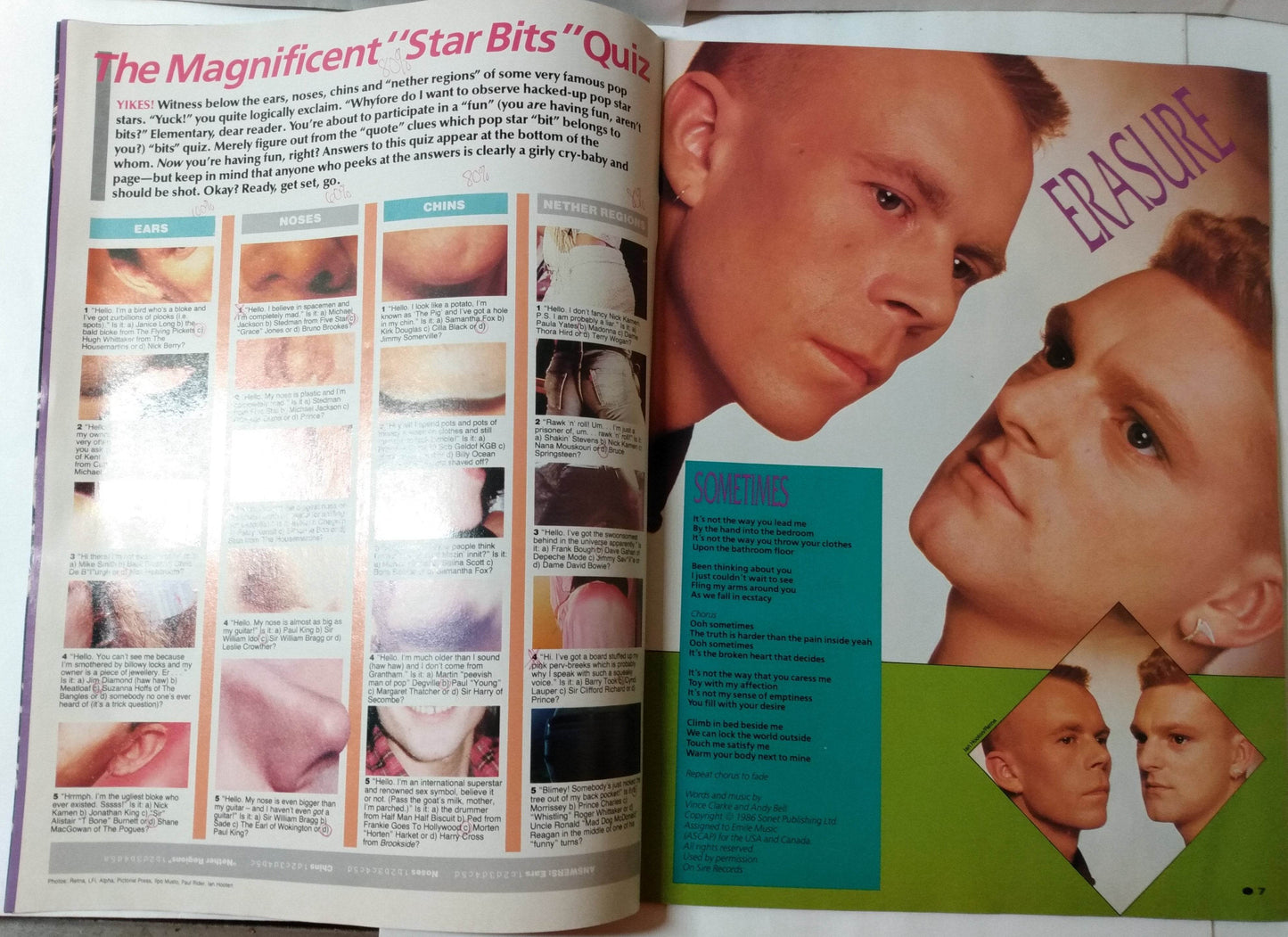 Star Hits Magazine May 1987 Duran Duran Billy Idol Beastie Boys OMD - TulipStuff