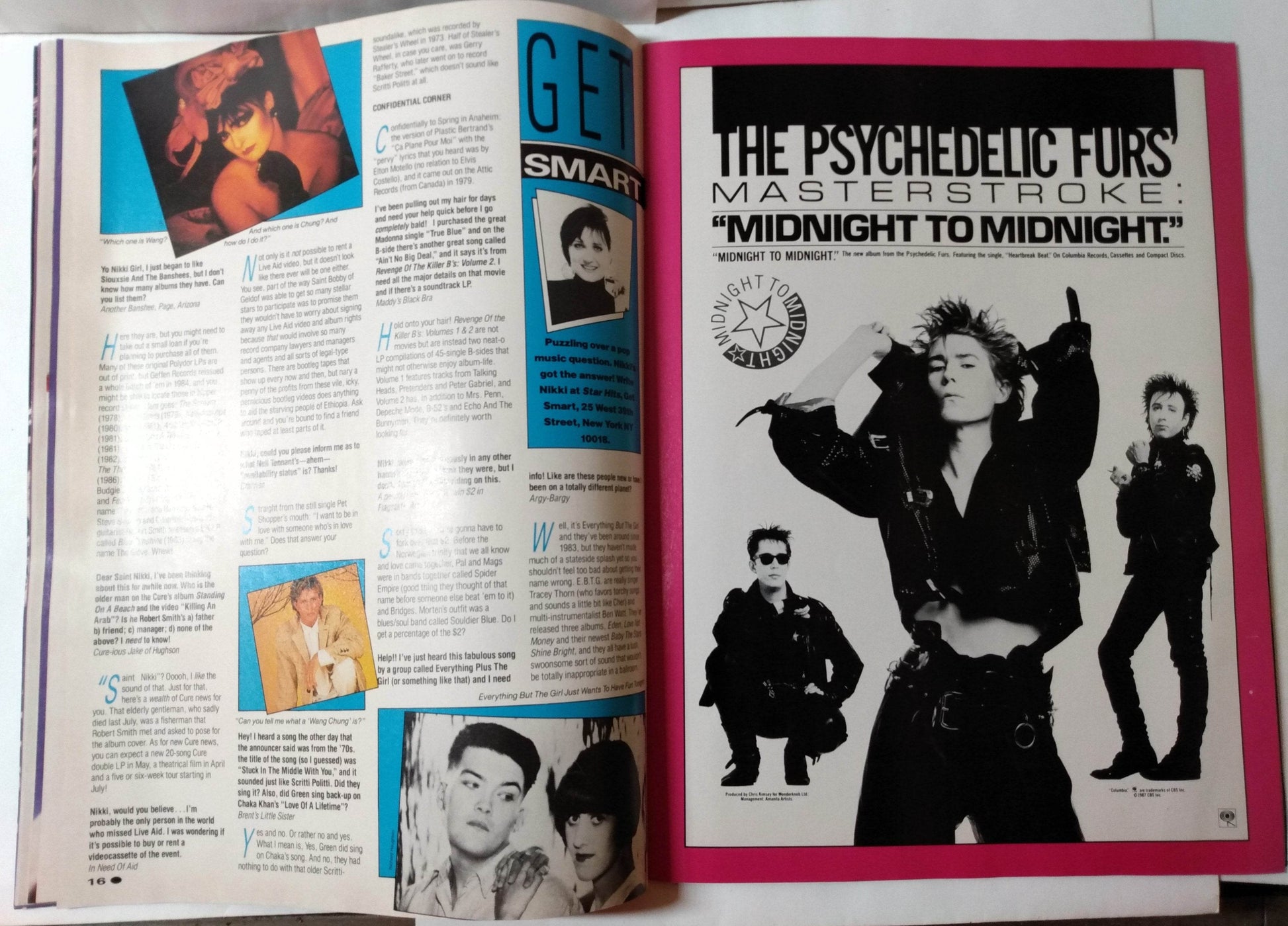 Star Hits Magazine May 1987 Duran Duran Billy Idol Beastie Boys OMD - TulipStuff