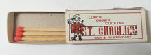 Load image into Gallery viewer, St. Charlie's Bar & Restaurant Albany St NYC Matchbook 1980's - TulipStuff