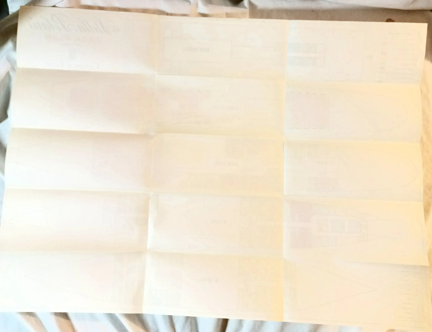 Stella Polaris Clipper Line Cruise Ship Deck Plans Sweden 1958 - TulipStuff