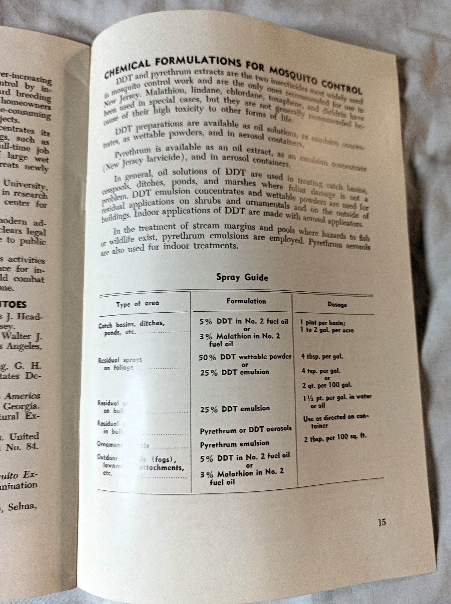 The Story Of The Mosquito And Its Control New Jersey 1964 - TulipStuff