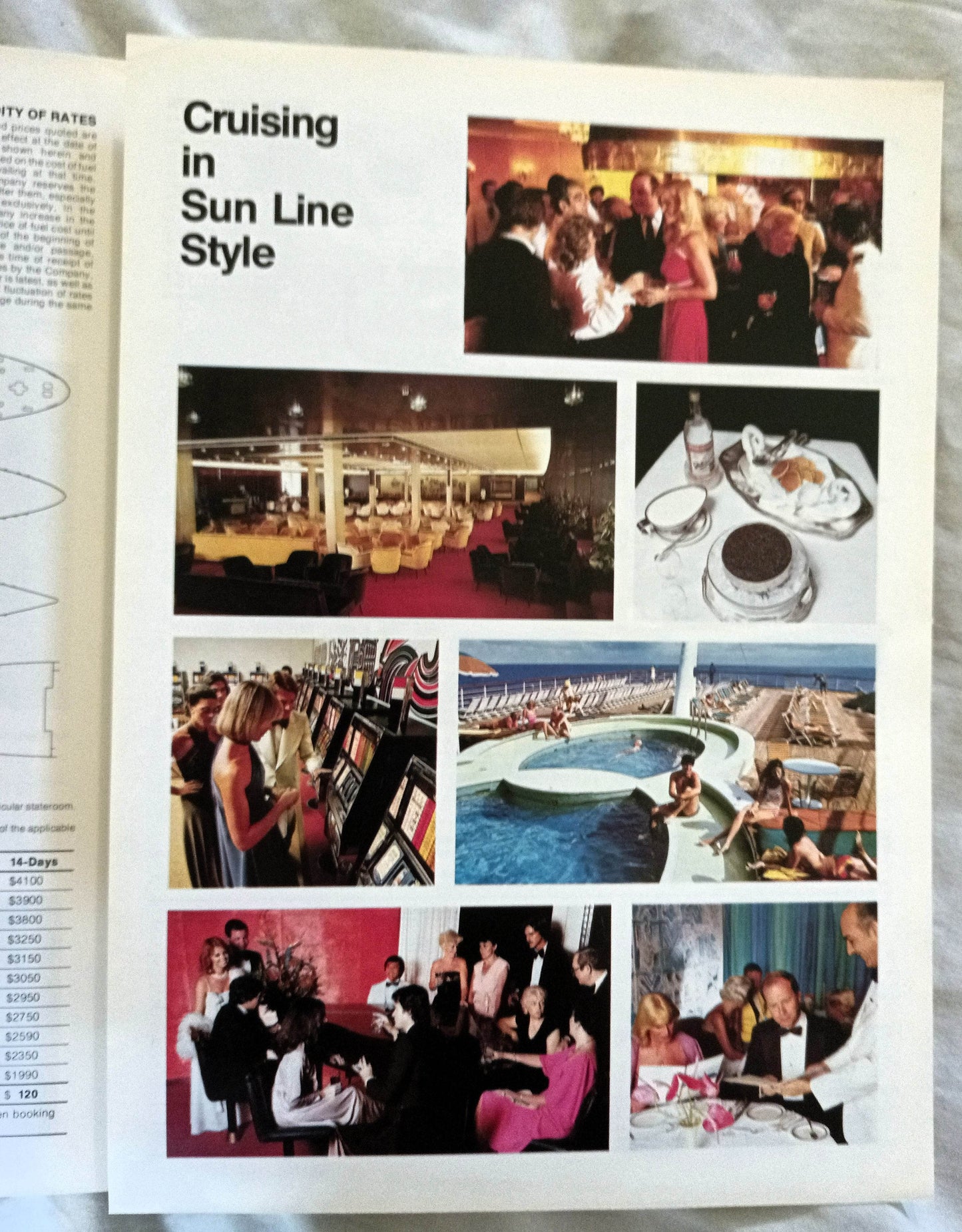 Sun Line 1983 Summer Cruises Brochure Stella Solaris Maris Oceanis - TulipStuff