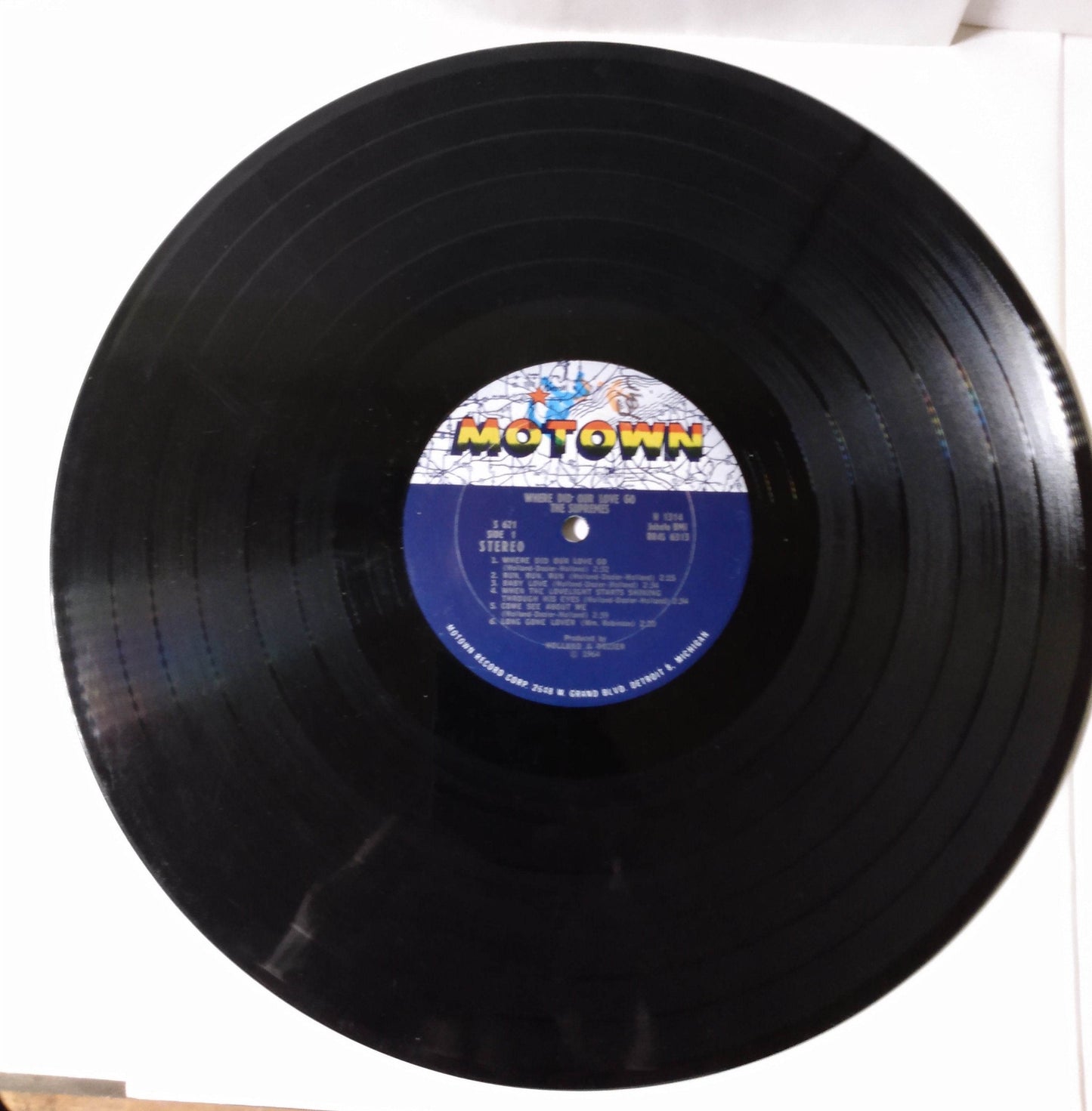 The Supremes Where Did Our Love Go 12" Vinyl LP Motown S-621 1964 - TulipStuff