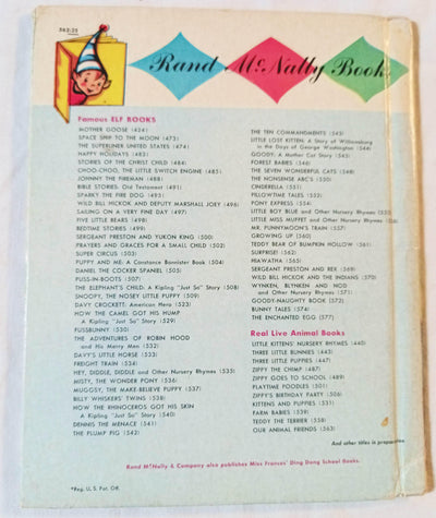 Surprise! Lucy Ozone Rand McNally Elf Book Hardcover 1956 - TulipStuff