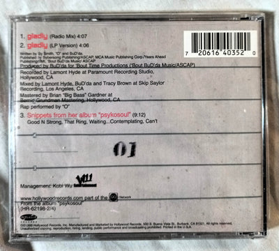 Sy Smith Gladly Neo Soul Single CD Hollywood 1999 - TulipStuff