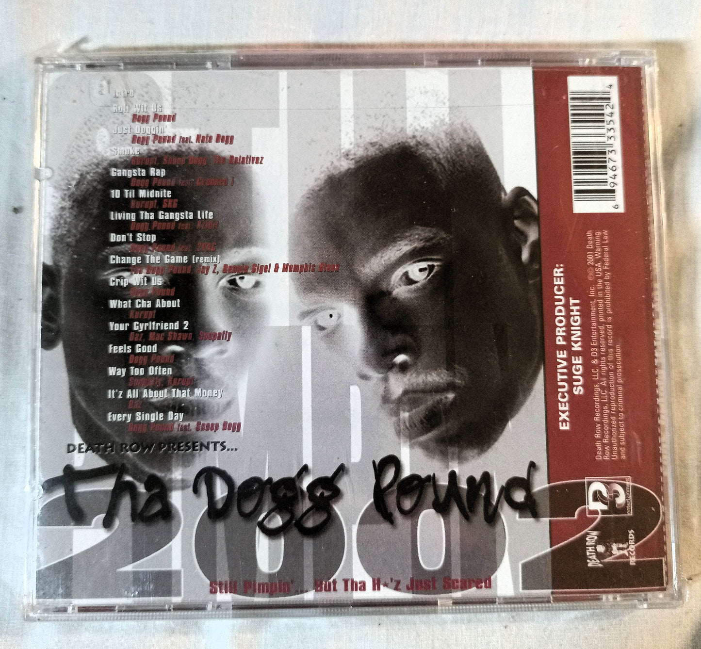 Tha Dogg Pound 2002 Album CD Death Row Records Clean Version - TulipStuff