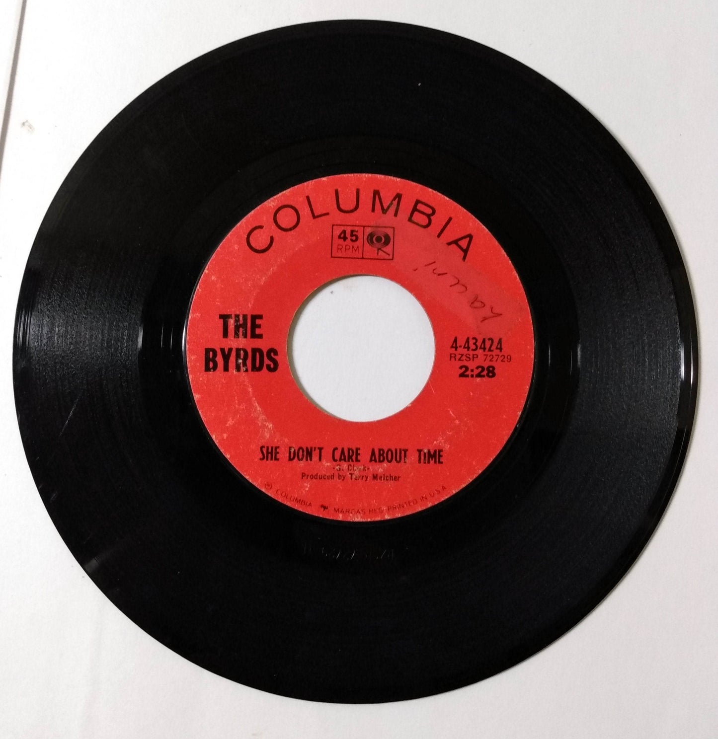 The Byrds Turn! Turn! Turn! (To Everything There Is A Season) Vinyl 7" 1965 - TulipStuff