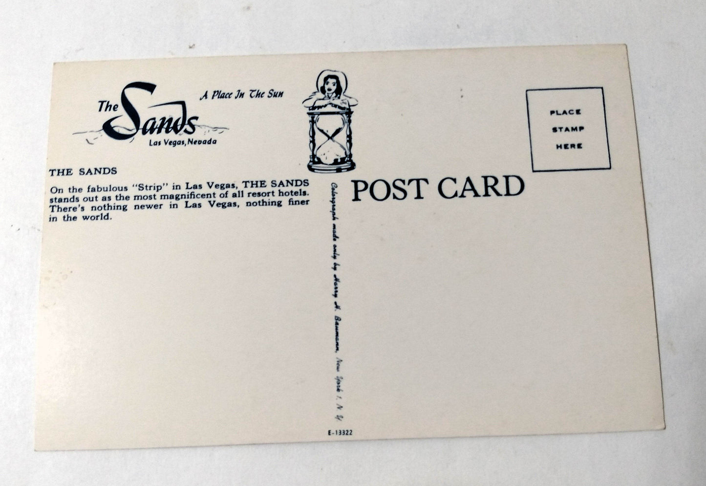 The Sands Resort Hotel A Place In The Sun Las Vegas Nevada 1950's - TulipStuff