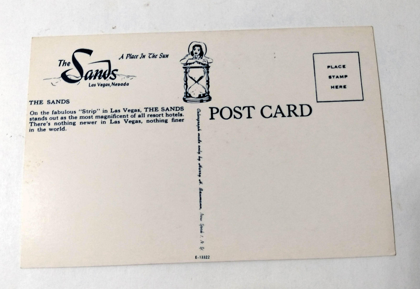 The Sands Resort Hotel A Place In The Sun Las Vegas Nevada 1950's - TulipStuff