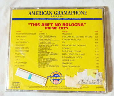 This Ain't No Bologna New Age Collection Album CD 1991 - TulipStuff