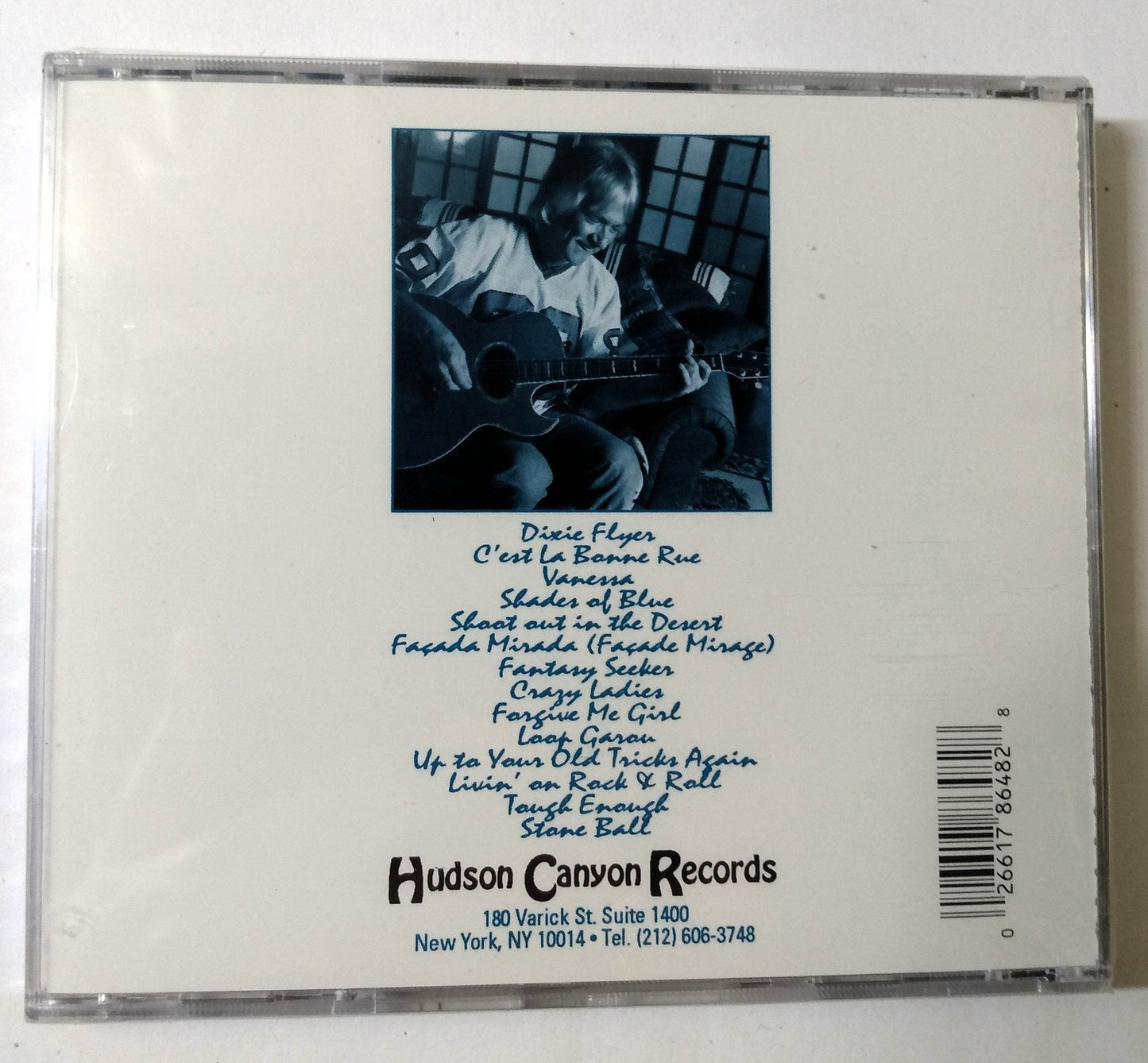 Thomas Jefferson Kaye Not Alone Rock Album CD Hudson Canyon 1992 - TulipStuff