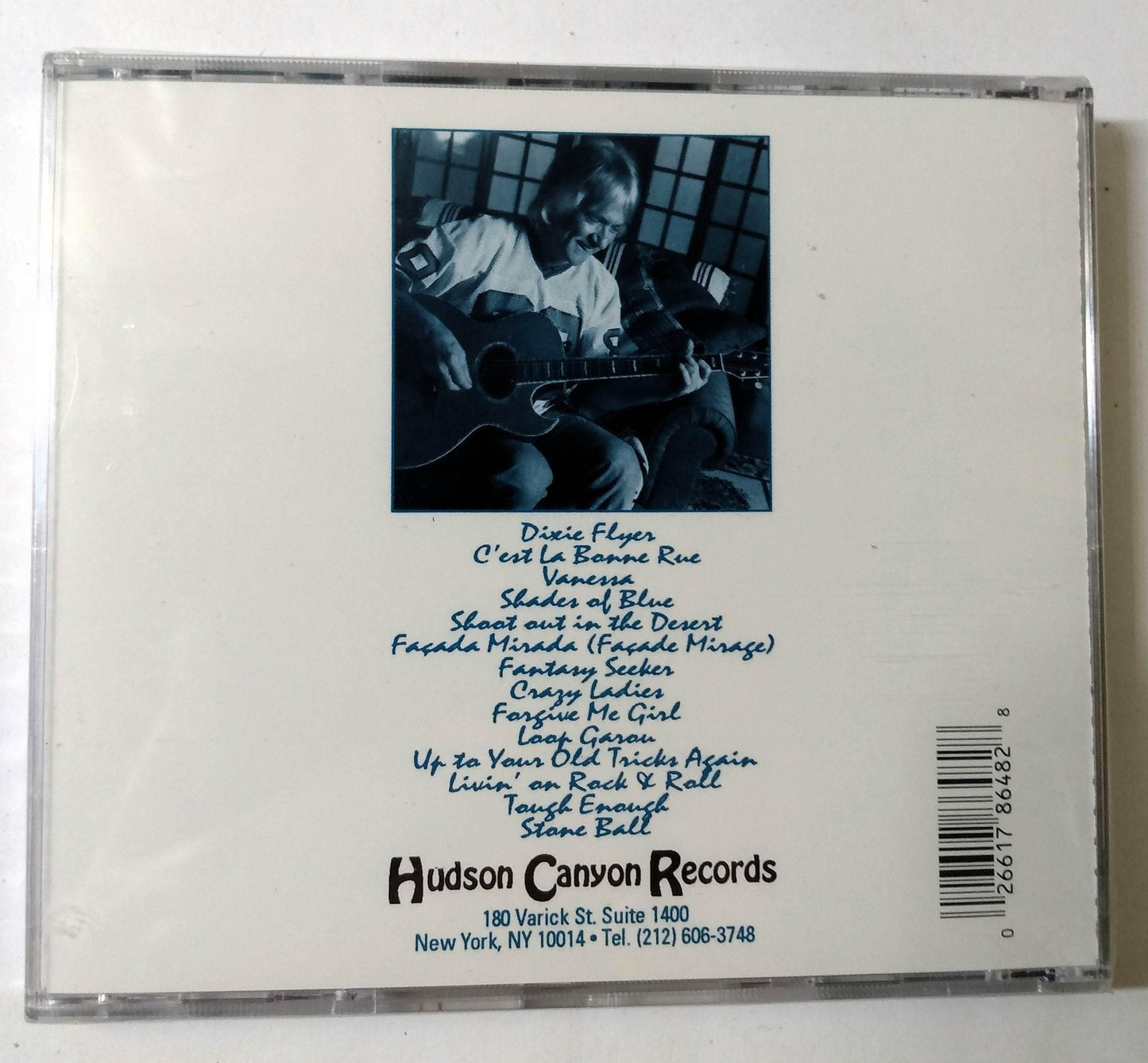Thomas Jefferson Kaye Not Alone Rock Album CD Hudson Canyon 1992 - TulipStuff