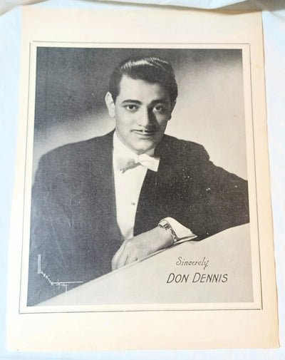 You Belong To My Heart Three Caballeros Donald Duck Sheet Music 1944 - TulipStuff