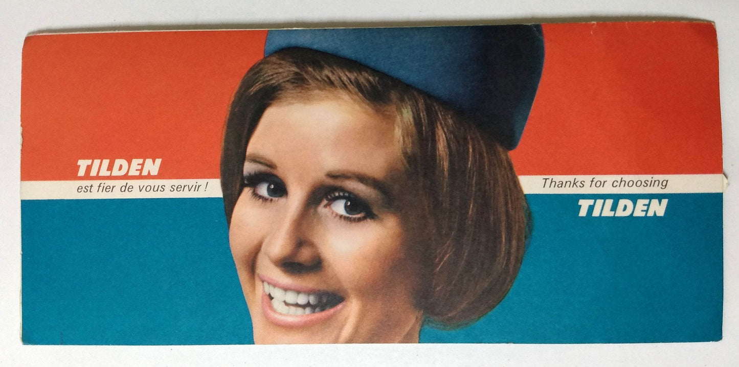 Tilden Rent-A-Car System Customer Welcome Folder Canada Late 1960's - TulipStuff