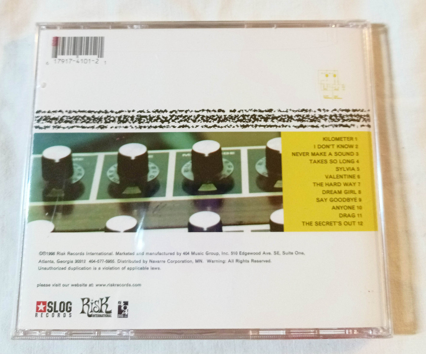 Tom Racer The Secret's Out LA Indie Alt-Pop Rock Album CD Slog 1998 - TulipStuff