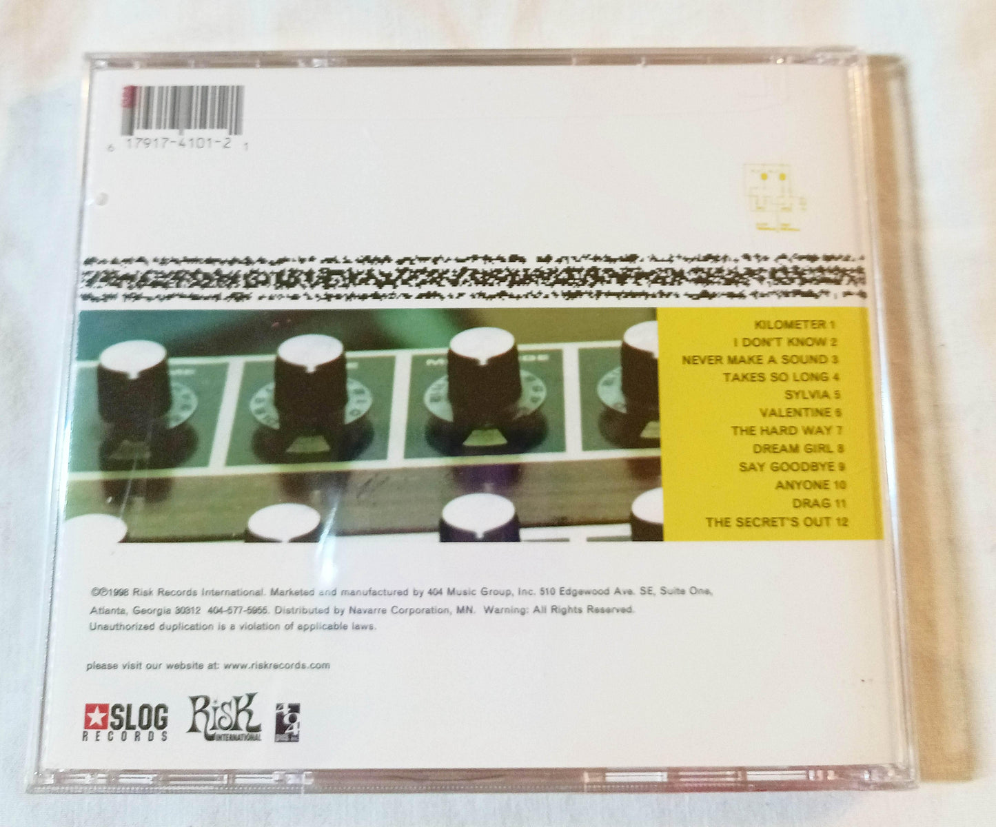 Tom Racer The Secret's Out LA Indie Alt-Pop Rock Album CD Slog 1998 - TulipStuff