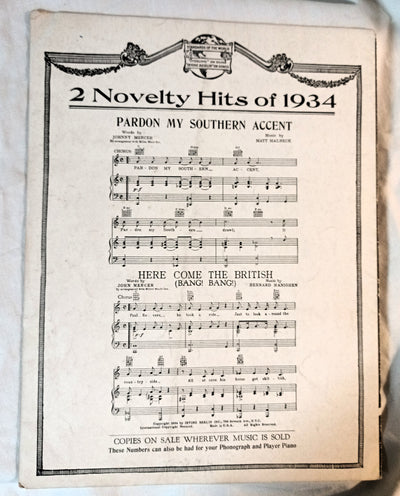 Tonight Is Mine Stingaree Irene Dunn Richard Dix Sheet Music 1934 - TulipStuff