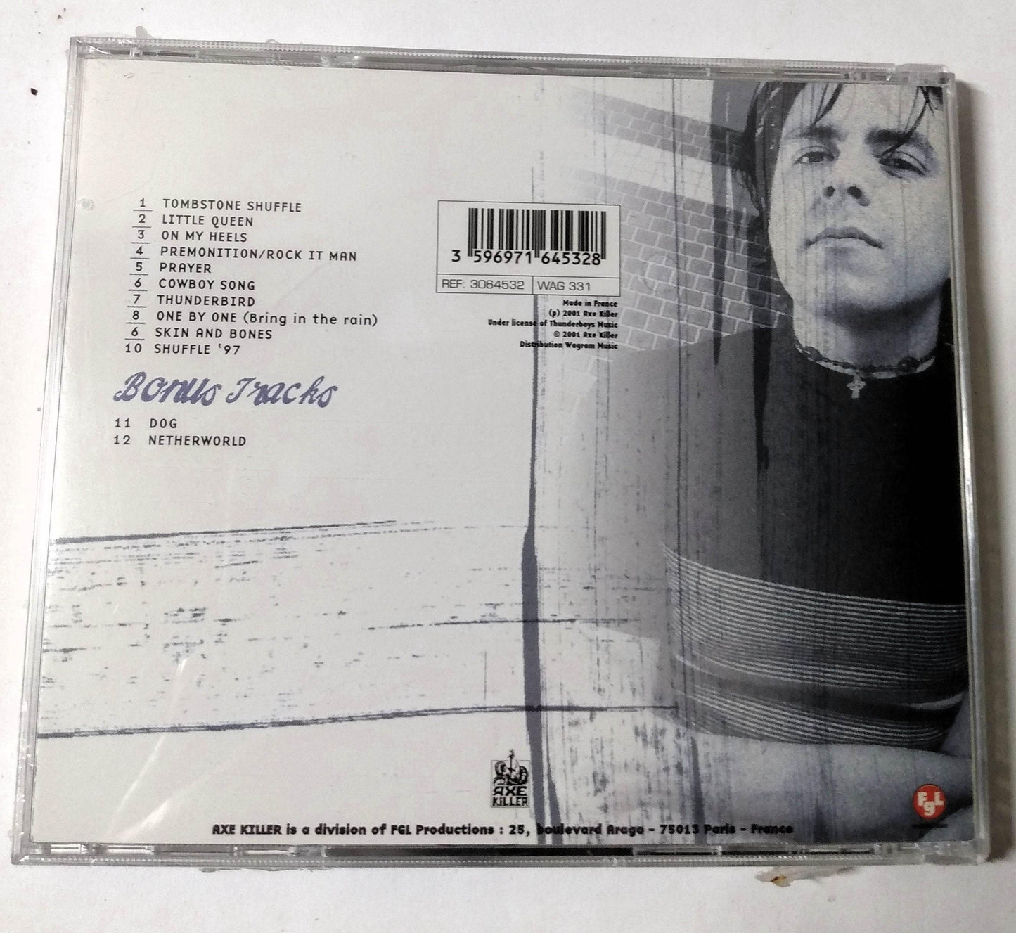 Tony Montana Tombstone Shuffle Hard Rock Album CD Axe Killer 2001 - TulipStuff