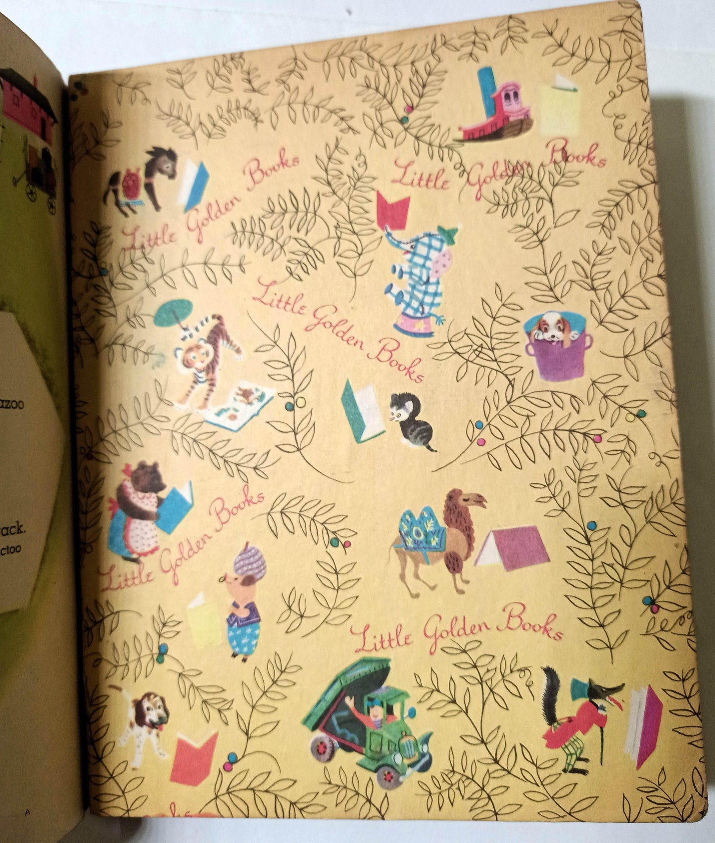 The Train To Timbuctoo Margaret Wise Brown Little Golden Book 1951 - TulipStuff